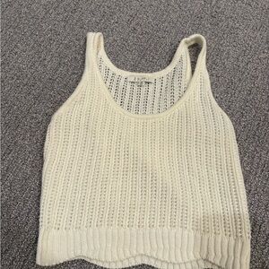 Z Supply Ivory Knit Tank Top